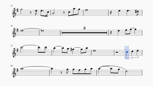 Полет на дельтаплане. Э.Артемьев - Н.Зиновьев. Для альт саксофона смотреть онлайн