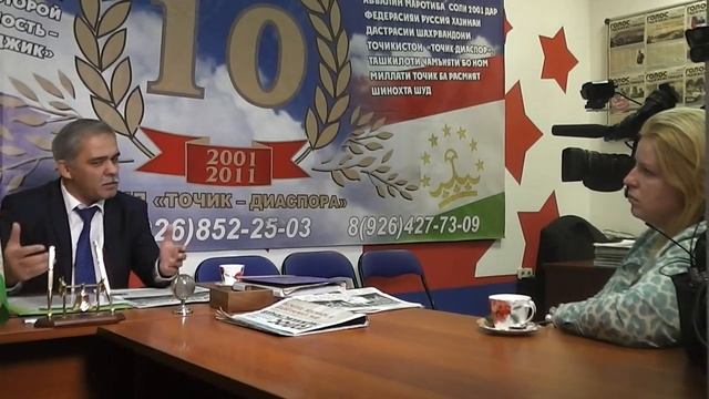 Интервью Каромата Шарипова, 1-му немецкому ТВ АРД смотреть онлайн