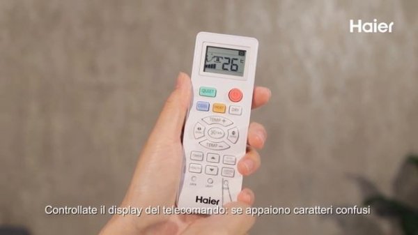 Come fare se il telecomando del tuo condizionatore non funziona?