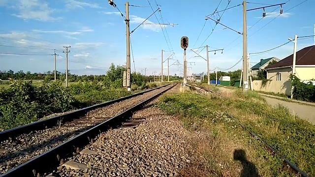 Небольшой обзор ЖД линии. смотреть онлайн