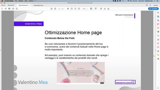 Valentino Mea - SEO per E-Commerce - Rinascita Digitale DAY 10 смотреть онлайн