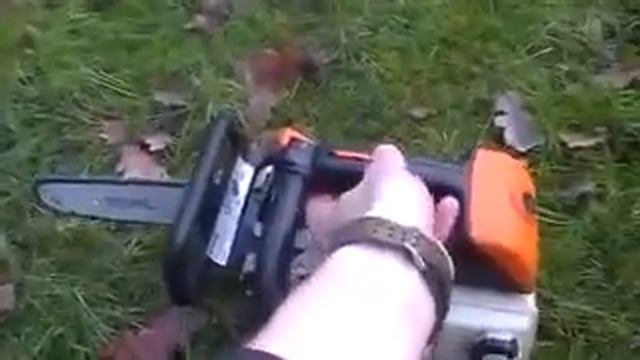 Stihl ms 200t Testlauf смотреть онлайн