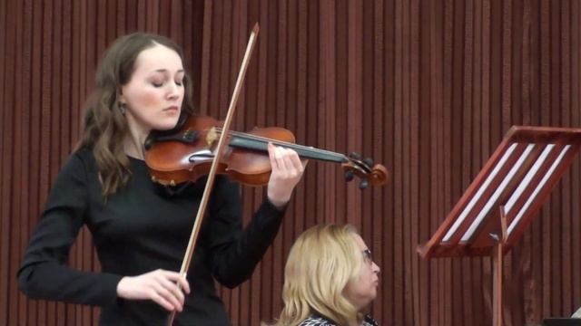 Ysaye - Poème Elégiaque, Op. 12, Vera Covalciuc violin смотреть онлайн