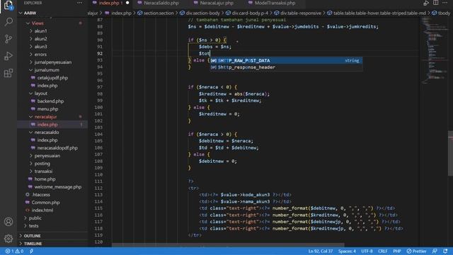 AABW dengan CodeIgniter 4#16 Query-Cetak Neraca Saldo dan Neraca Lajur: Part 2 смотреть онлайн