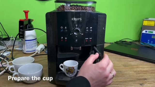 How to make delicious espresso using the Krups EA8108 fully automatic coffee machine DIY смотреть онлайн