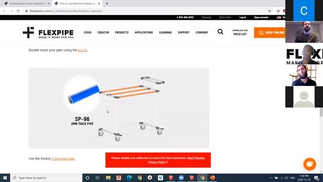 Webinar - How to design perfect carts with the Flexpipe Creator смотреть онлайн