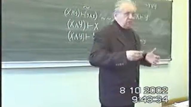 Зиновьев А.А. Лекция - 5. Комплексная логика. 8.10.2002 год. смотреть онлайн