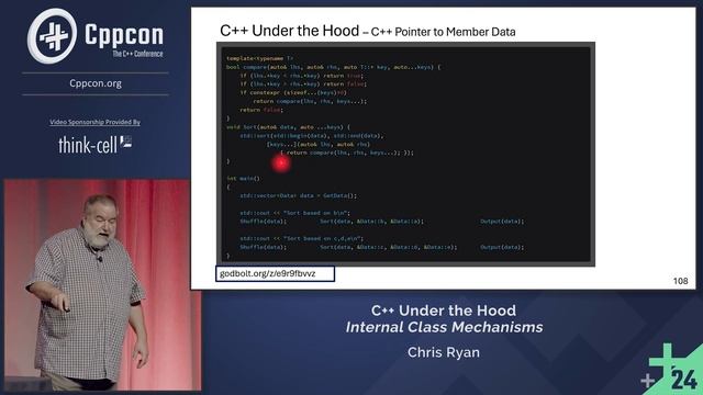 C++ Under the Hood: Internal Class Mechanisms - Chris Ryan - CppCon 2024 смотреть онлайн