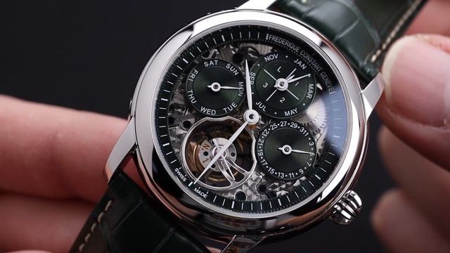 1/10 Limited Edition! Frederique Constant Tourbillon Perpetual Calendar! смотреть онлайн