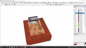✅Печной SketchUp. Проектируем печь. Поддувальная дверца и зольник #sketchup