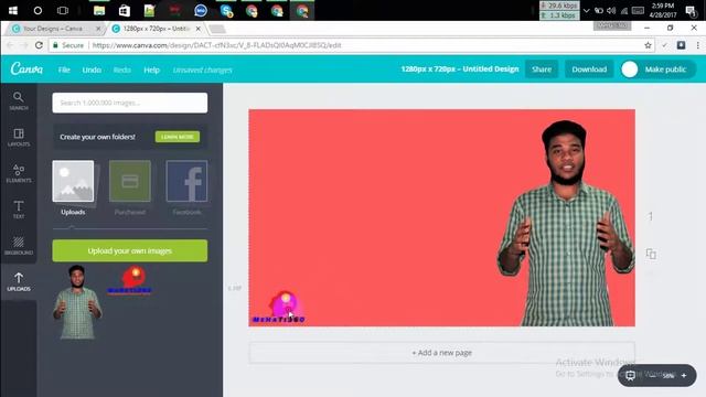 How to make thumbnail without any software like technical guruji (Bangla Tutorial ) By MeHaTi360 смотреть онлайн