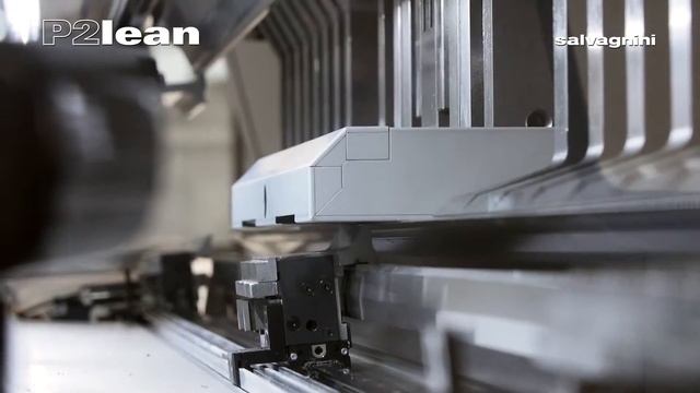 SALVAGNINI. P2lean - изготовление дверцы. смотреть онлайн