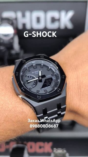 ЧЕРНЫЕ ПУШКИ G-SHOCK GA-2100 #gshockcustom #gshock #ga2100 смотреть онлайн