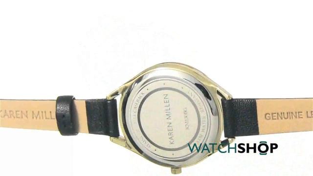 Karen Millen Ladies' Watch (KM130BG) смотреть онлайн