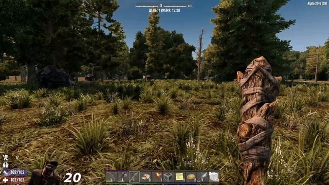 7 Days To Die. A20.6. День первый. смотреть онлайн
