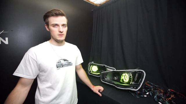 Reviewing our Stage 2 EVO X Headlights! смотреть онлайн