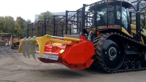 Challenger MT765C с мульчером SEPPI M SuperForst 225 v3