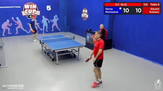 17:30 Denys Shcherbak 1-3 Eduard Rubtsov South 4 WIN CUP 18.10.2022 WINCUP | TABLE TENNIS смотреть онлайн