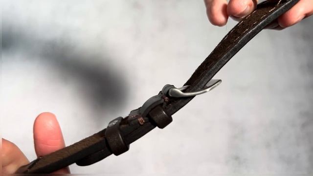Темно коричневый ремешок для часов TNWatchband12 смотреть онлайн