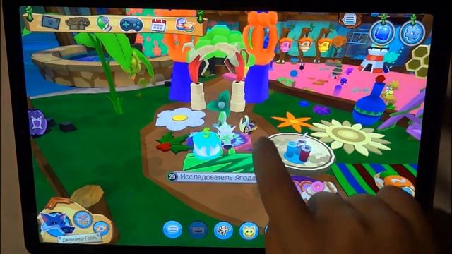 #AnimalJam #8 ( Игра Энимал Джем) Проверка магазинов, что нового в магазине и кто туда пришел смотреть онлайн