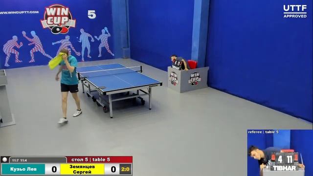 09:30 Кузьо Лев 3-1 Земянцев Сергей cтол 5 ЮГ-2 04.07.21 смотреть онлайн