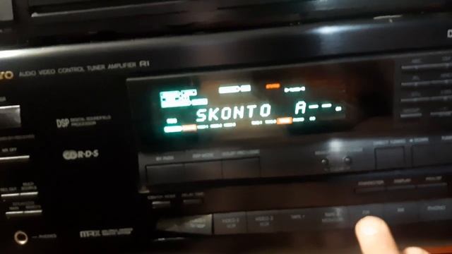 tuner Onkyo T-4430 first test.Receiver Onkyo tx sv525r.as radiotehnika s30b смотреть онлайн