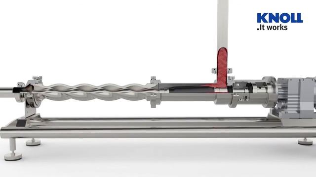 3D-Animation erklärt Pumpen-Technik in Exzenterschneckenpumpe смотреть онлайн