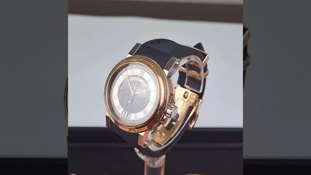 Đồng Hồ #Breguet 5817BR/Z2/5V8 Marine Big Date Vàng Khối 18k