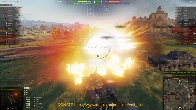 Бой на легком танке Panhard EBR 105.Не дали взять воина.World of Tanks смотреть онлайн