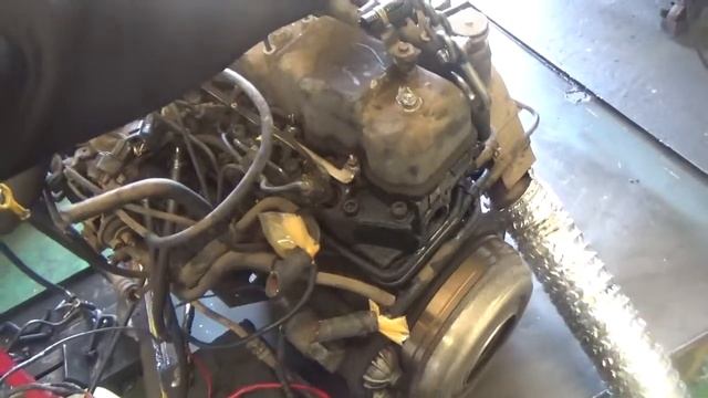 Проверка давления масла в двигателе D4BH 2315251 смотреть онлайн