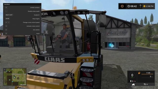 Farming Simulator 2017 Mods - Big & Small Combines | CLAAS LEXION 770 USA & JOHN DEERE 2056 смотреть онлайн