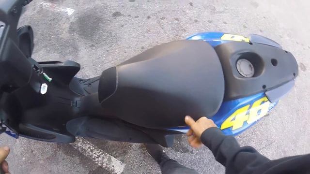 94cc RC ONE AEROX tuning and RIDE! смотреть онлайн