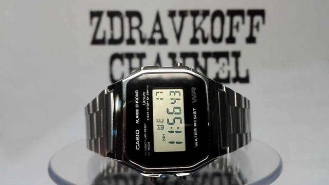 Casio Classics - Casio A158WEA-1EF watch video 2017 смотреть онлайн