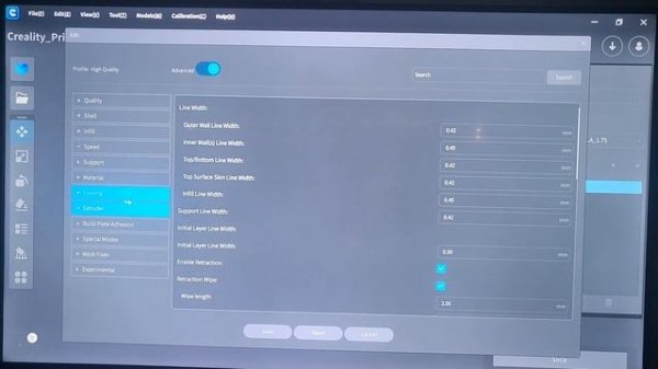 How to adjust Orca Slicer settings to print Silk PLA on a K1.