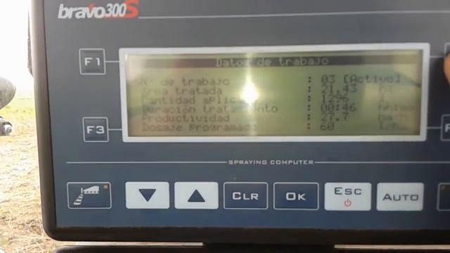 Arag Bravo 300s Computadora Pulverizacion Uruguay