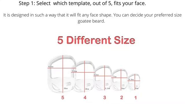 How to Shave a perfect Symmetric Goatee Beard at Home using Goatee Beard Shaving Template in 2 step смотреть онлайн