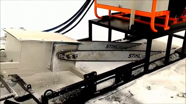 Работа ледорезной Установки смотреть онлайн