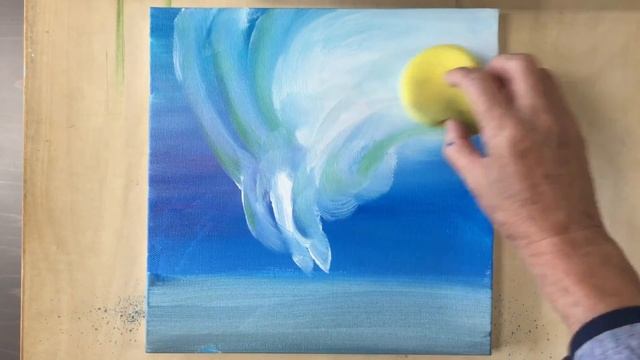 Aurora / Abstract Painting / #9 смотреть онлайн