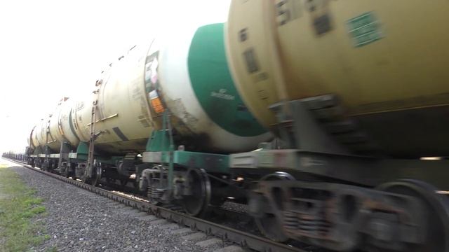 ВЛ80С-1498 с остановкой и два встречных ВЛ80С-1404 и ВЛ80С-1491