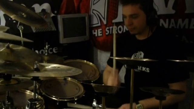 Human Improvement Process - "Weight of Guilt" drum recording preview смотреть онлайн