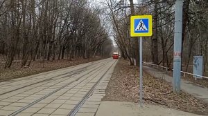 Парад трамваев в Москве. //06.04.2024