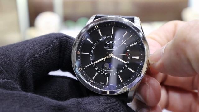 UNBOXING ORIS ARTIX COMPLIACTION MOONPHASE 01 915 7643 4034-07 5 21 81FC