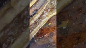 Как приготовить мозговые кости на костре.