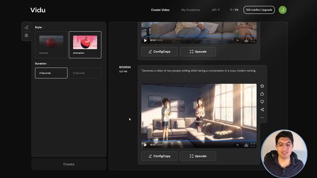 Crea películas de IA con tu rostro / Gratis con VIDU смотреть онлайн