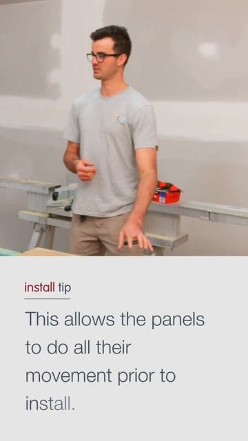 Did you know our panels should be acclimatised on-site for at least 48 hours prior to install? смотреть онлайн