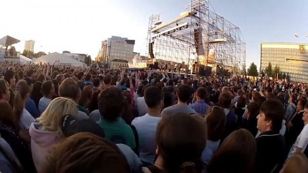 Тот момент, когда концерт Касты достиг апогея