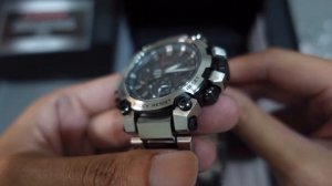開箱系列 CASIO G-SHOCK MTG B3000D-1A Unboxing 光與影的極致表現