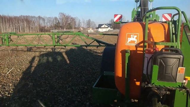 👉Vlog⭐Rozlewanie RSM na rzepak⭐John Deere 6120m & Amazone UG 3000👈 смотреть онлайн