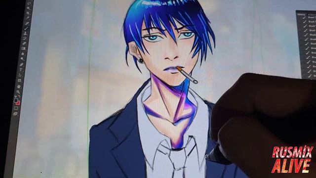 Aki Mr Cool Chainsawman Art смотреть онлайн