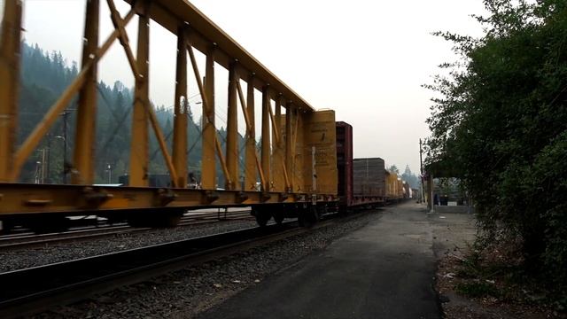 4K: The UP's I-5 Corridor: Ft. Union Pacific & BNSF! On 8-7 & 8-8-21 смотреть онлайн